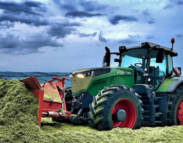 Silobau mit Fendt 1050